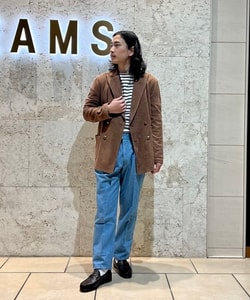 BEAMS F（ビームスF）GERMANO × BEAMS F / 別注 デニム 2プリーツ