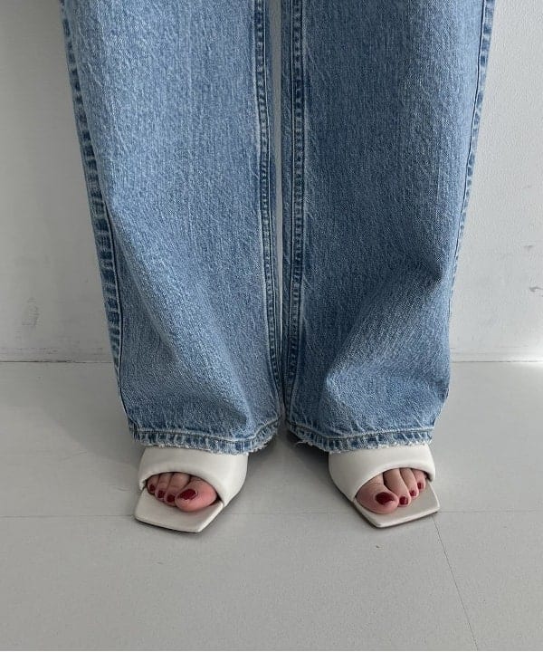 shirakiさんの「BEAMS WOMEN｜upper hights / THE NIECE デニムパンツ」を使ったコーディネート