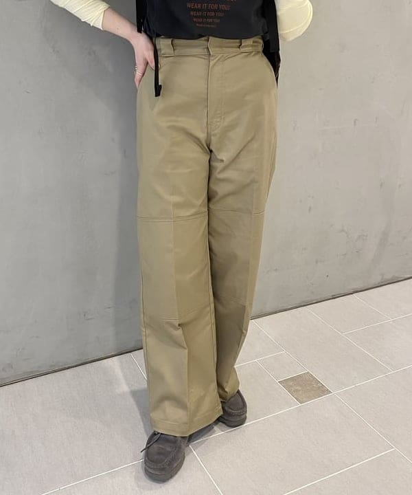 木村 海侑さんの「BEAMS WOMEN｜BEAMS BOY / リブ クルー 7分袖 カットソー」を使ったコーディネート