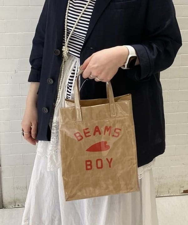 木村 海侑さんの「BEAMS WOMEN｜BEAMS BOY / 樹脂 パール ロング ネックレス」を使ったコーディネート