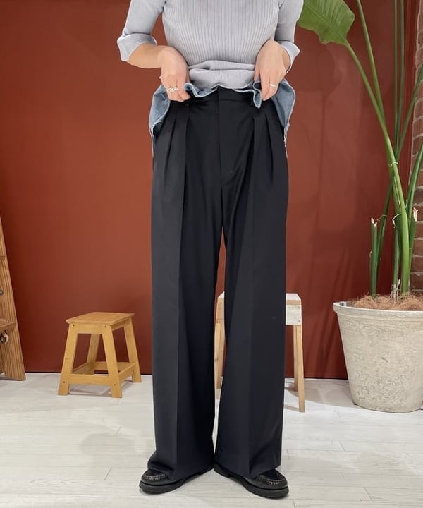 サカサイスズカさんの「BEAMS WOMEN｜maturely / Rame Frill Rib 5Sleeves」を使ったコーディネート