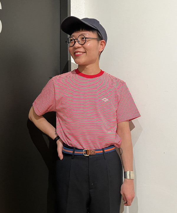 土田 達也さんの「BEAMS WOMEN｜BEAMS BOY / ポリエステル ウール シンチ バック スラックス」を使ったコーディネート