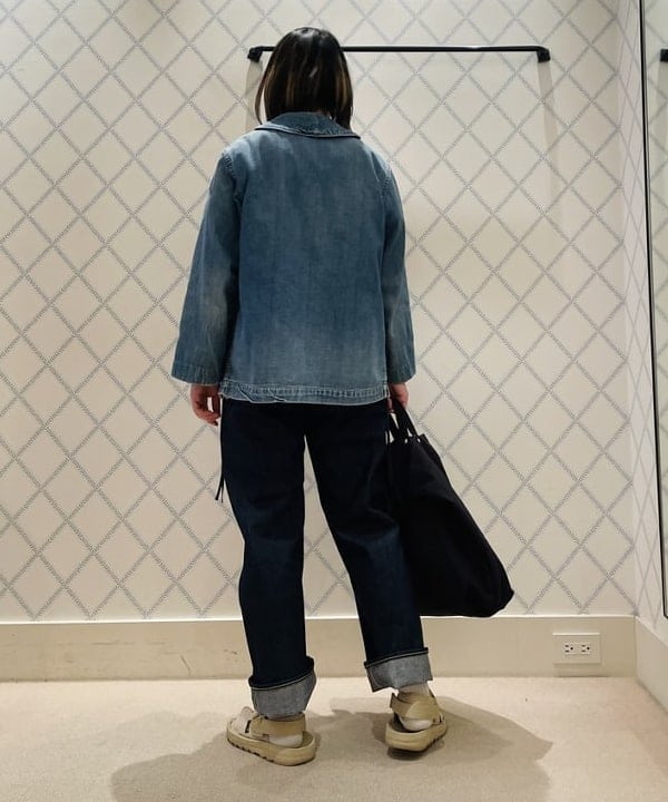 つぼさんの「BEAMS WOMEN｜【別注】BAG’n’NOUN / NYLON PACK MAT」を使ったコーディネート