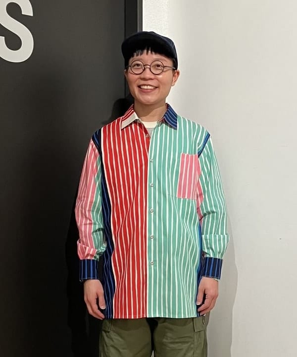 土田 達也さんの「BEAMS WOMEN｜【別注】BUZZ RICKSON'S / ポプリン アーミーパンツ」を使ったコーディネート