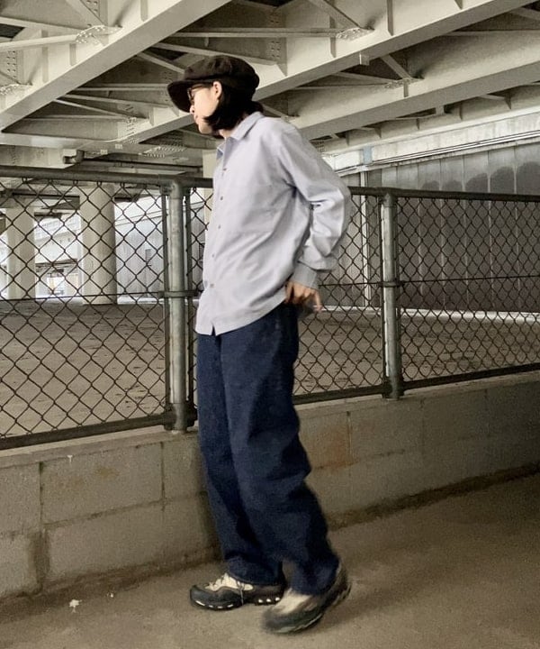 翔さんの「BEAMS WOMEN｜BEAMS / ワイドフィット デニムパンツ」を使ったコーディネート