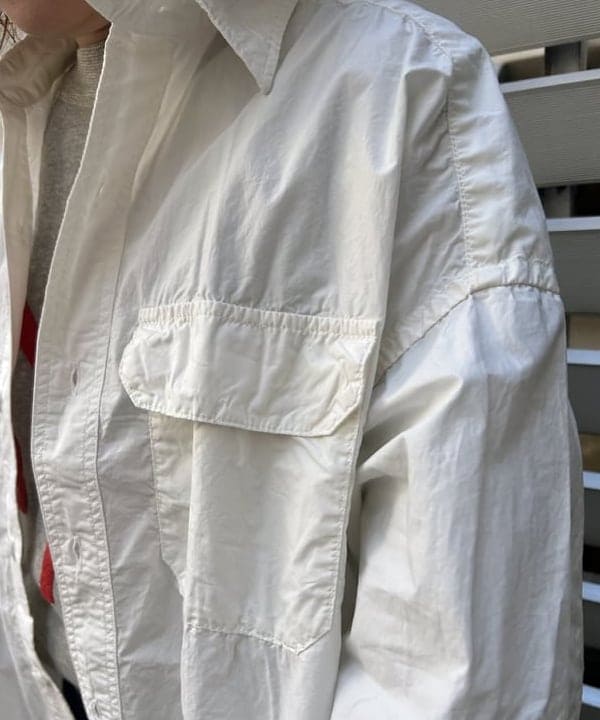 まつむさんの「BEAMS WOMEN｜BEAMS BOY / ポリエステル ウール シンチ バック スラックス」を使ったコーディネート