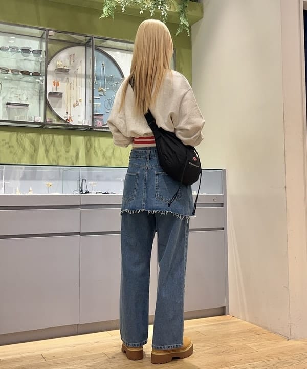 イトウミサキさんの「BEAMS WOMEN｜マリンチェーン マンテル ハート ネックレス」を使ったコーディネート