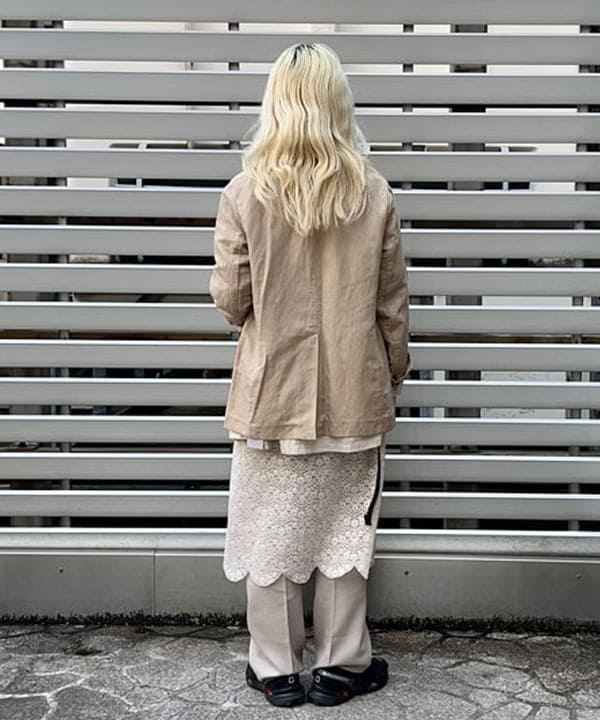 ナツハさんの「BEAMS WOMEN｜BEAMS BOY / シアー ハンティング シャツ」を使ったコーディネート