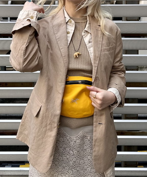 ナツハさんの「BEAMS WOMEN｜BEAMS BOY / シアー ハンティング シャツ」を使ったコーディネート