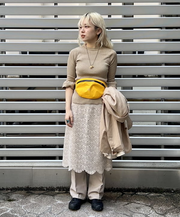 ナツハさんの「BEAMS WOMEN｜BEAMS BOY / シアー ハンティング シャツ」を使ったコーディネート