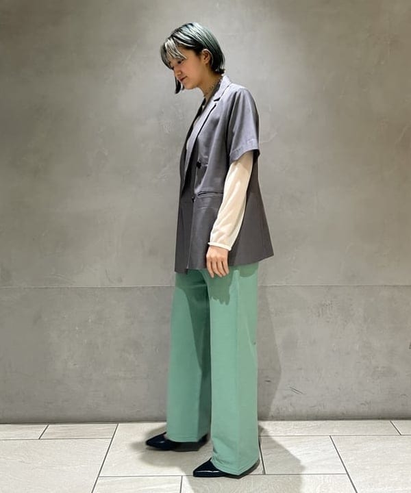 仙田 こころさんの「BEAMS WOMEN｜Ray BEAMS / リブ ツイスト ビスチェ」を使ったコーディネート