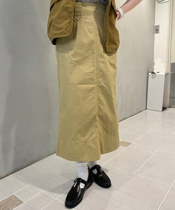 木村 海侑さんの「BEAMS WOMEN｜BEAMS BOY / ミリタリー リブ ロングソックス」を使ったコーディネート