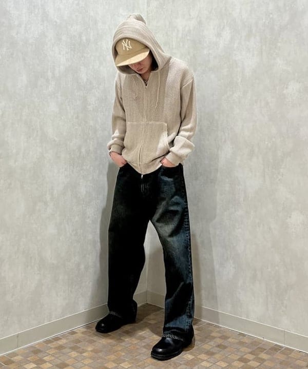 トラ吉さんの「BEAMS WOMEN｜BEAMS / ワイドフィット デニムパンツ」を使ったコーディネート
