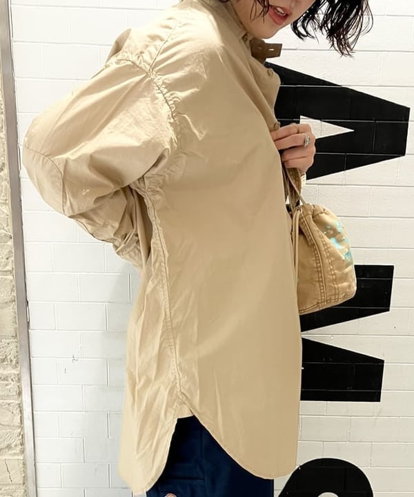 小原 もこさんの「BEAMS WOMEN｜【別注】Healthknit / ワッフル ボーダー Tシャツ」を使ったコーディネート