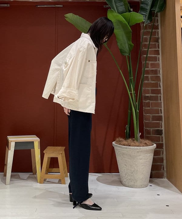 サカサイスズカさんの「BEAMS WOMEN｜Lee × maturely / 別注 Twill Loco Jacket」を使ったコーディネート