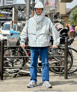BEAMS PLUS（ビームス プラス）Cruiser Jacket 70D Nylon Print