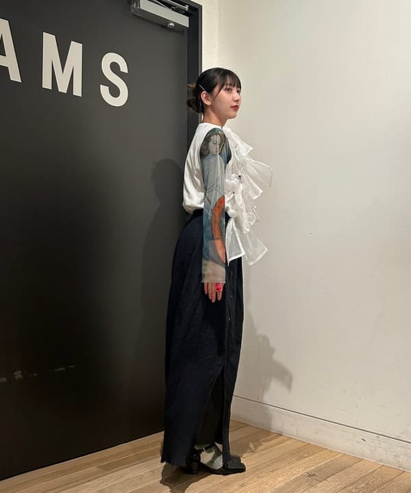 佐藤 亜美さんの「BEAMS WOMEN｜Ray BEAMS / アンクルストラップ パンプス」を使ったコーディネート