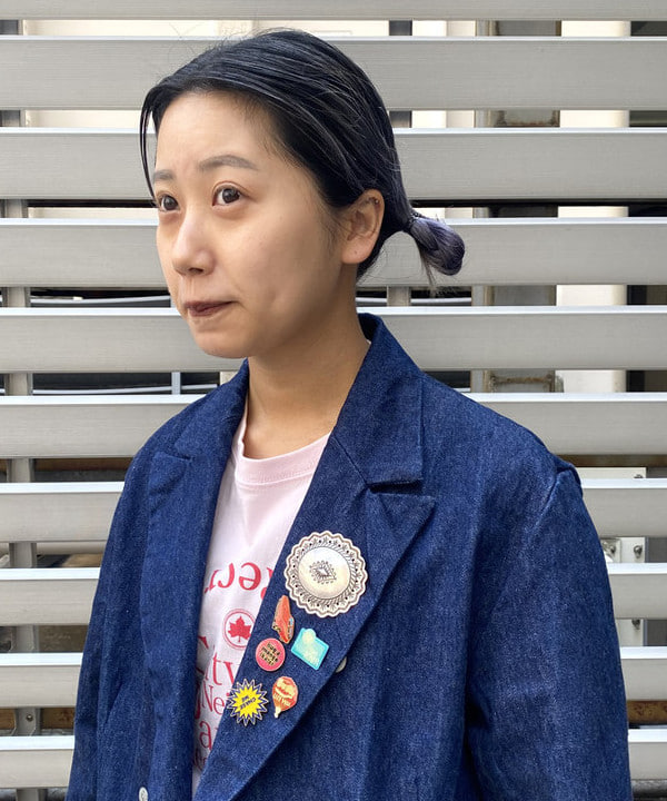 オカモト ミサキさんの「BEAMS WOMEN｜BEAMS BOY / クリア バングル」を使ったコーディネート