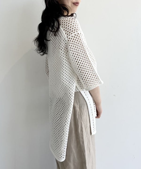 中丸　栞さんの「BEAMS WOMEN｜リネン リラクシーパンツ .M」を使ったコーディネート