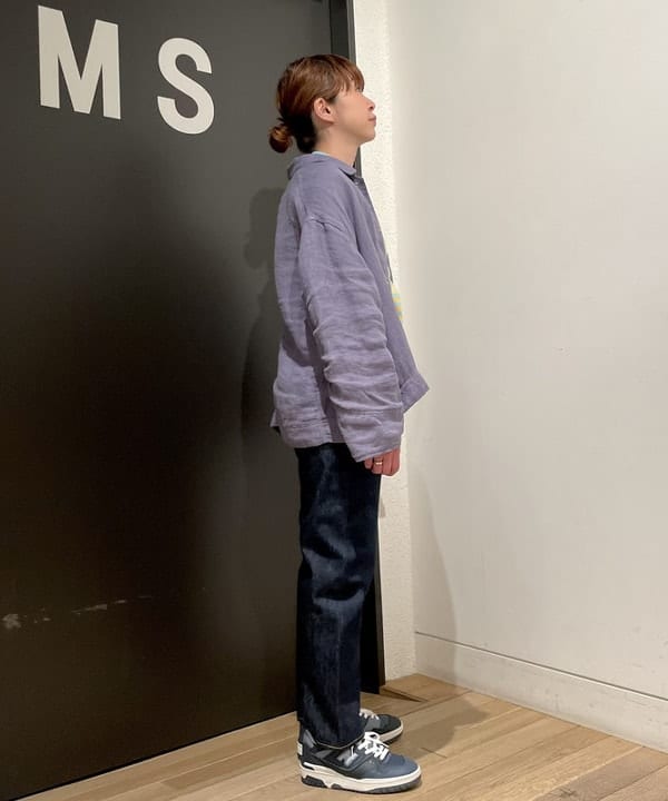 みかみさんの「BEAMS WOMEN｜orSlow × BEAMS BOY / 別注 No.8 RIDGID DENIM」を使ったコーディネート