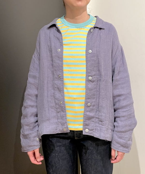 みかみさんの「BEAMS WOMEN｜orSlow × BEAMS BOY / 別注 No.8 RIDGID DENIM」を使ったコーディネート