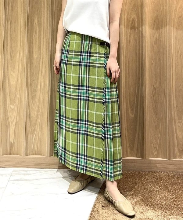 shirakiさんの「BEAMS WOMEN｜VIOLAd’ORO / MIRO アバカメッシュ ポシェット」を使ったコーディネート