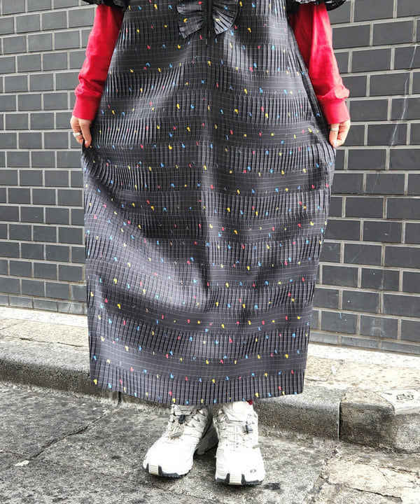 saori KATOさんの「BEAMS WOMEN｜Ray BEAMS / マリンチェーン マンテル ハート ネックレス」を使ったコーディネート