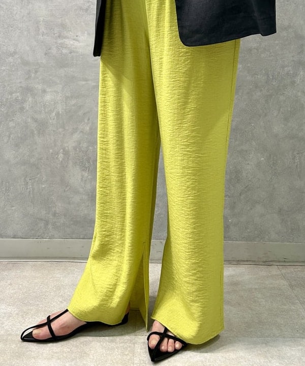 西村 章代さんの「BEAMS WOMEN｜Demi-Luxe BEAMS /  ダブル ブレスト リネン ジャケット」を使ったコーディネート