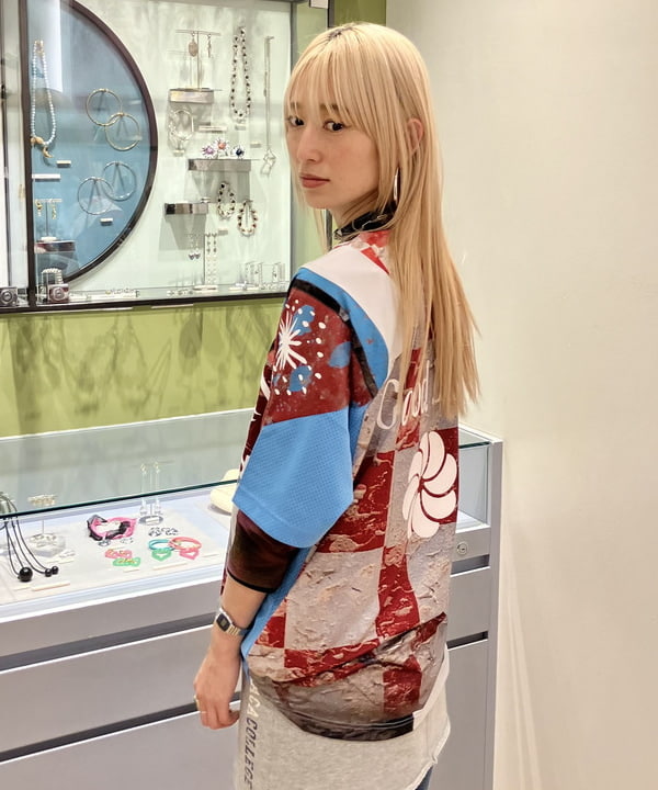 イトウミサキさんの「BEAMS WOMEN｜マリンチェーン マンテル ハート ネックレス」を使ったコーディネート