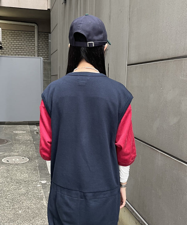 ミナミマリコさんの「BEAMS WOMEN｜BEAMS BOY / リブ クルー 7分袖 カットソー」を使ったコーディネート