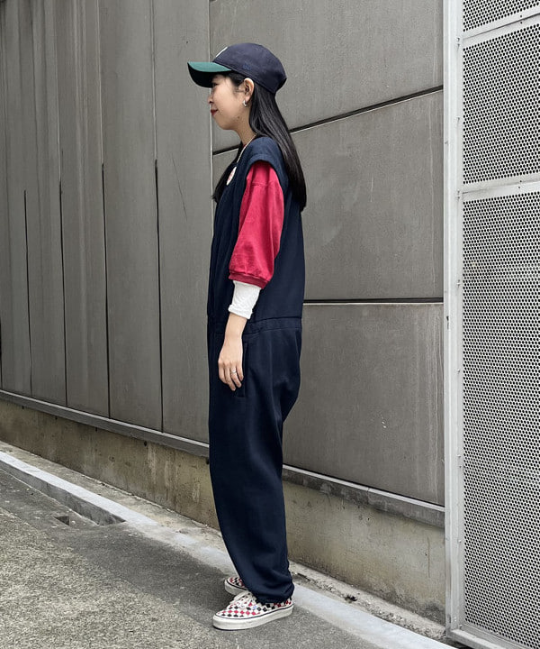 ミナミマリコさんの「BEAMS WOMEN｜BEAMS BOY / リブ クルー 7分袖 カットソー」を使ったコーディネート