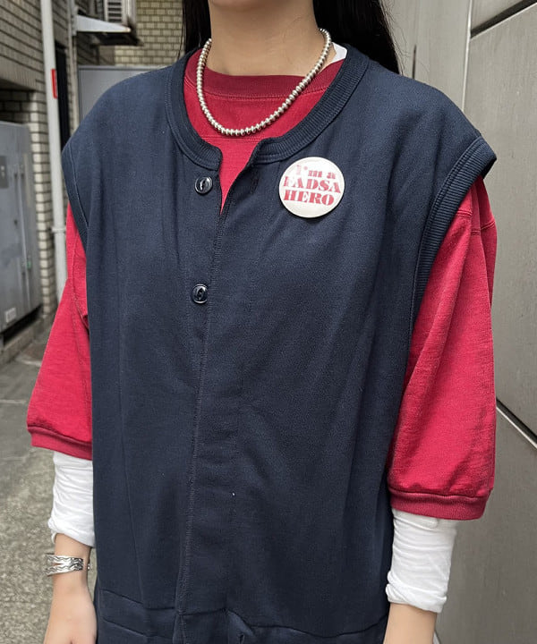 ミナミマリコさんの「BEAMS WOMEN｜BEAMS BOY / リブ クルー 7分袖 カットソー」を使ったコーディネート