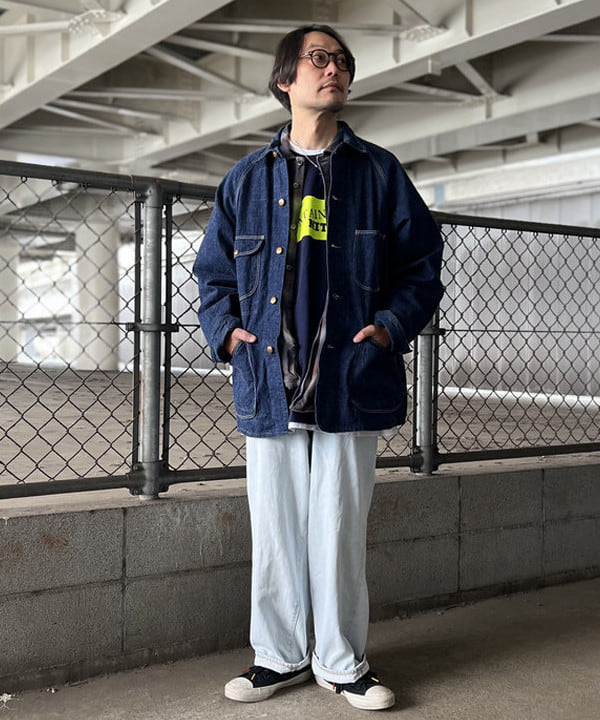 ザキサンさんの「BEAMS WOMEN｜orSlow / 1950 カバーオール」を使ったコーディネート