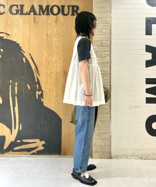 笠井 祐希さんの「BEAMS WOMEN｜orSlow / 別注 No.8 DENIM」を使ったコーディネート