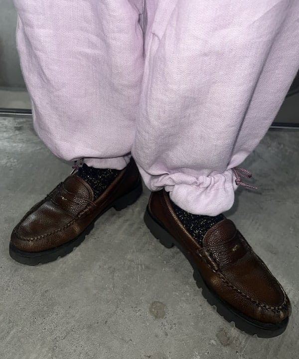 yokoyama shionさんの「BEAMS WOMEN｜maturely /  Linen Blend Work Easy Pants」を使ったコーディネート