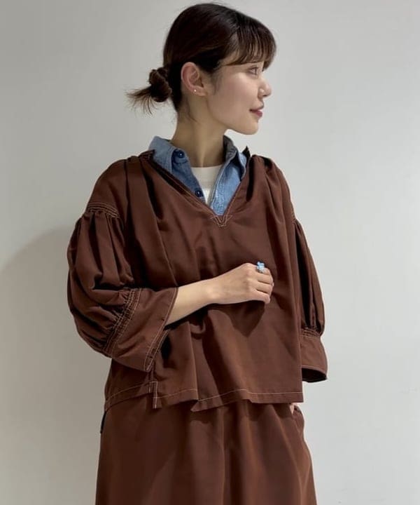 佐々木 南美さんの「BEAMS WOMEN｜maturely / Lawn Layard Stitch Skirt」を使ったコーディネート