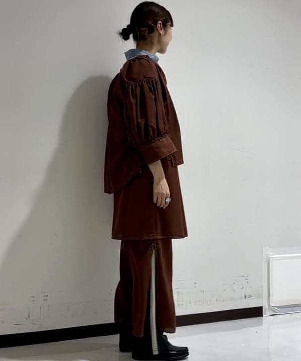 佐々木 南美さんの「BEAMS WOMEN｜maturely / Lawn Layard Stitch Skirt」を使ったコーディネート