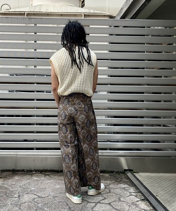 森 凌真さんの「BEAMS WOMEN｜BEAMS / 5ゲージ メッシュ ベスト」を使ったコーディネート