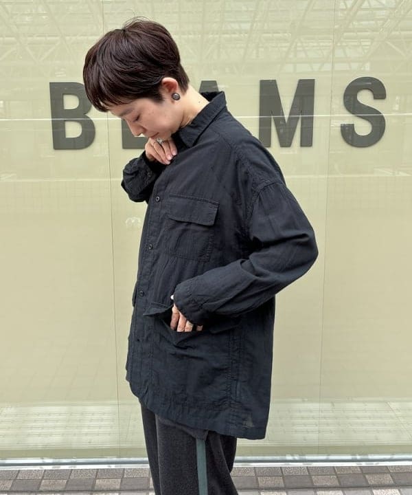 矢野(青木)優香さんの「BEAMS WOMEN｜ボーイ ベーシック Tシャツ」を使ったコーディネート