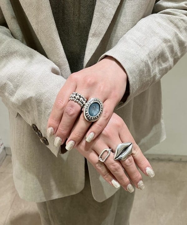 CHIHIROさんの「BEAMS WOMEN｜Demi-Luxe BEAMS /  ダブル ブレスト リネン ジャケット」を使ったコーディネート