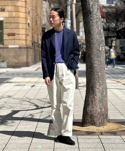 BEAMS F(ビームスF)【別注】BARBA / リネンウール BEAMS F(ビームスF)【別注】BARBA / リネンウール