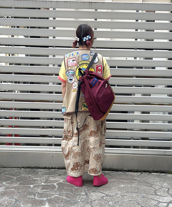 Kyooka Sayakaさんの「BEAMS WOMEN｜JANSPORT &times; BEAMS / 別注 Pack & Go」を使ったコーディネート