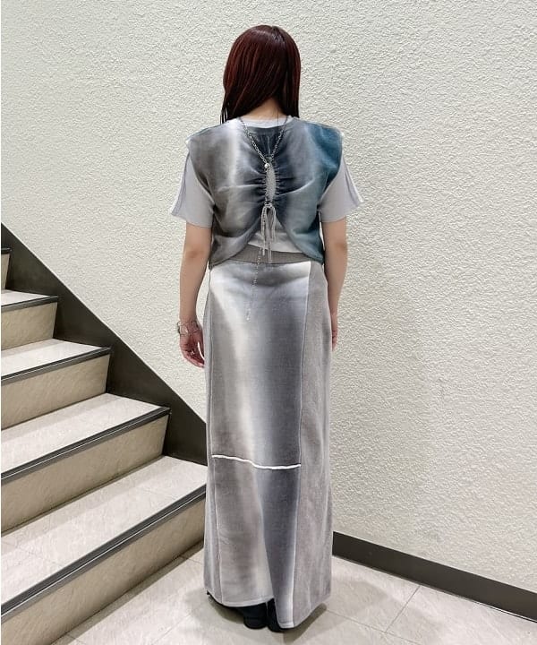 庭野 優紀さんの「BEAMS WOMEN｜ADER.bijoux &times; RBS / 別注 PAVO ロング ネックレス」を使ったコーディネート