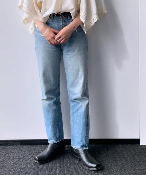 SHINAGAWAさんの「BEAMS WOMEN｜ボーイ ベーシック Tシャツ」を使ったコーディネート