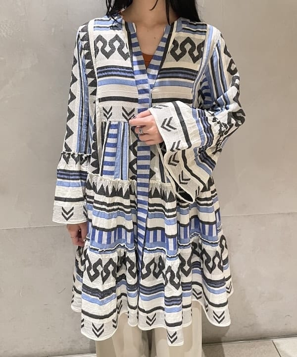 高木 菜央さんの「BEAMS WOMEN｜丸胴 テレコ タンクトップ」を使ったコーディネート