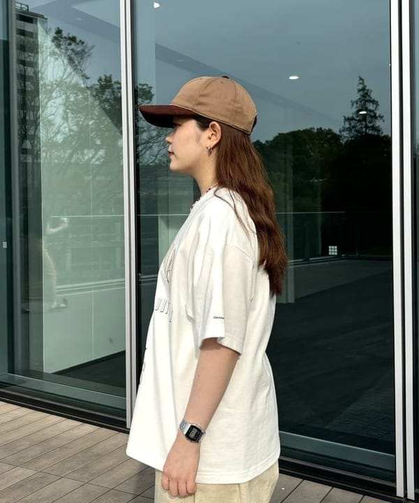カスタニ モモノさんの「BEAMS WOMEN｜BEAMS BOY / ワーク ボタン リング」を使ったコーディネート