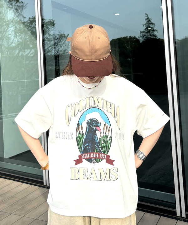 カスタニ モモノさんの「BEAMS WOMEN｜BEAMS BOY / ワーク ボタン リング」を使ったコーディネート