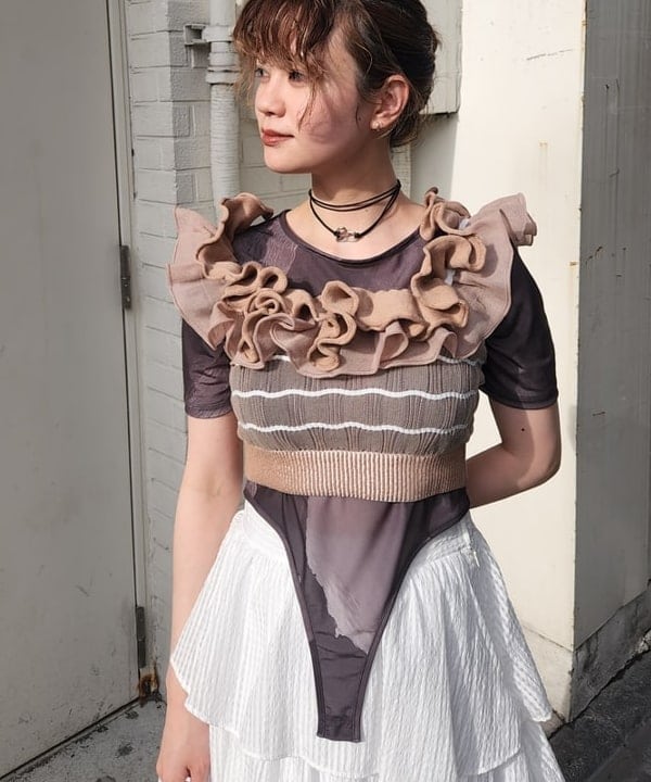 saori KATOさんの「BEAMS WOMEN｜Ray BEAMS / ポインテッド ベルト ミュール」を使ったコーディネート