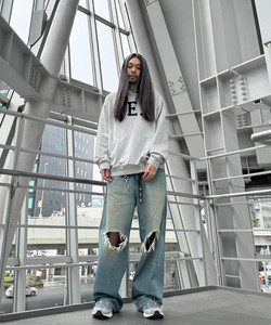 BEAMS（ビームス）FUTURE ARCHIVE / BUGGY CRUSH DENIM PANTS（パンツ ...