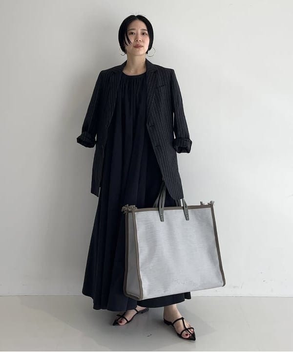 shirakiさんの「BEAMS WOMEN｜AK+1 / ウールリネン テーラードジャケット」を使ったコーディネート